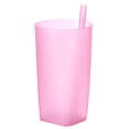 thumbnail image 2 of Training Cup With Straw 12.2oz/12.8oz Plastic Cup with Built in Straw - Sippy Cup For Kids & Smoothie Cup, 2 of 8