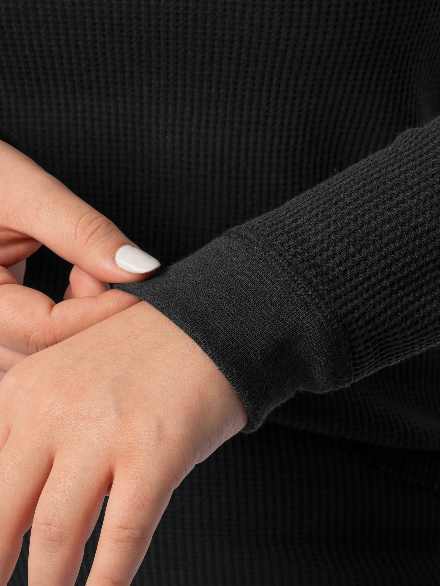 Fruit of the Loom Women's Recycled Waffle Thermal Top 2PK, Sizes XS-4XL