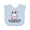 AE-Light Blue, variant on Inktastic Bookworm Never Have Too Many Books Girls Baby Bib