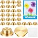 thumbnail image 2 of 100 piezas de pequeños rodamientos giratorios Nano Spinners dorados con rotación de 360 degree y mini rodamientos giratorios para manualidades y herramienta, 2 of 3
