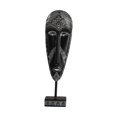 thumbnail image 4 of Escultura de máscara africana, decoración de escritorio, decoración del hogar, adorno de mesa antiguo, estatua de arte abstracto para estante, Bar, , 10x6x335cm, 4 of 8