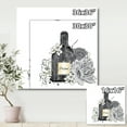 thumbnail image 4 of Bouquet of Flowers and Perfume Bottle III 16 in x 16 in Painting Canvas Art Print, by Designart, 4 of 4
