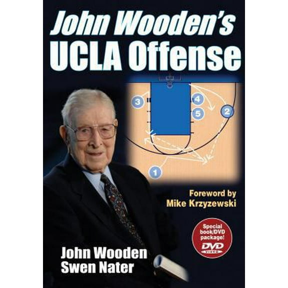 Pre-Owned John Wooden's UCLA Offense [With DVD] (Paperback) 0736061800 9780736061803