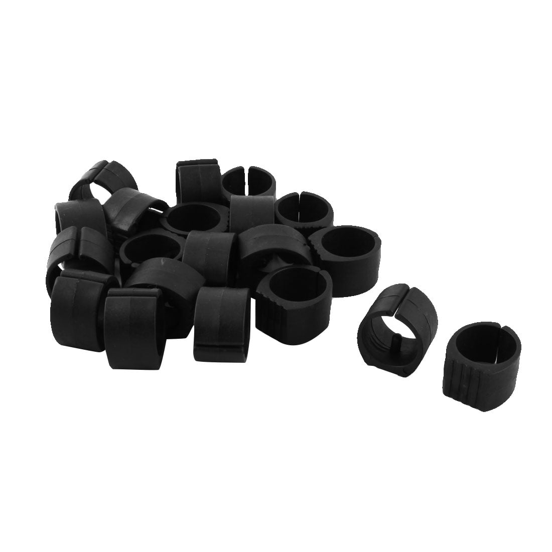 20 Pcs Antislip Round 26mm x 25mm Chair Foot Cover Table Leg Protector