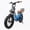 2033 Single Drive - Blue, variant on 20 in Electric Bicycle, 1200W 48V 15+15Ah Dual Battery With a Range Of 106 miles And a Speed Of 35 mph, Aluminum Alloy Frame, Hydraulic Brakes, 7-Speed Drivetrain, And Air Suspension Fork.