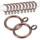 thumbnail image 1 of Uxcell 20-Pack Anillo de Cortina con Ojal 1 Pulgada ID Se Ajusta a Varilla de Cortina de 3/4 Pulgada Anillos de Drapería de Metal Rojo, 1 of 7