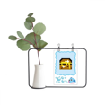 thumbnail image 1 of Jarrones colgantes de vidrio transparente Box Treasure Hunt pixel Decoración Unbranded, 1 of 4