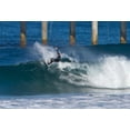 thumbnail image 2 of Peterson, Lee 32x23 Gold Ornate Wood Framed with Double Matting Museum Art Print Titled - Surfing IV, 2 of 4