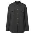 thumbnail image 3 of Cardigan Sweaters for Women 2025 Long Sleeve Lapel Button Loose Knitted Sweater Coat Jacket Womens Cardigan Sweaters, 3 of 7