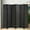 Black, variant on CL.HPAHKL Bamboo Room Divider 6 Panel Folding Privacy Screen Freestanding Wall Divider 6 ft Tall Room Partitions and Dividers for Home Bedroom Living Room, Natural