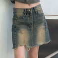 thumbnail image 3 of Jinsinto Denim Skirt For Women m, 3 of 5