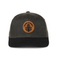 thumbnail image 2 of Outdoor Cap WRA-202 Pro Round Crown, Pigment Dyed Cotton Twill Cap-Brown/Black, 2 of 8