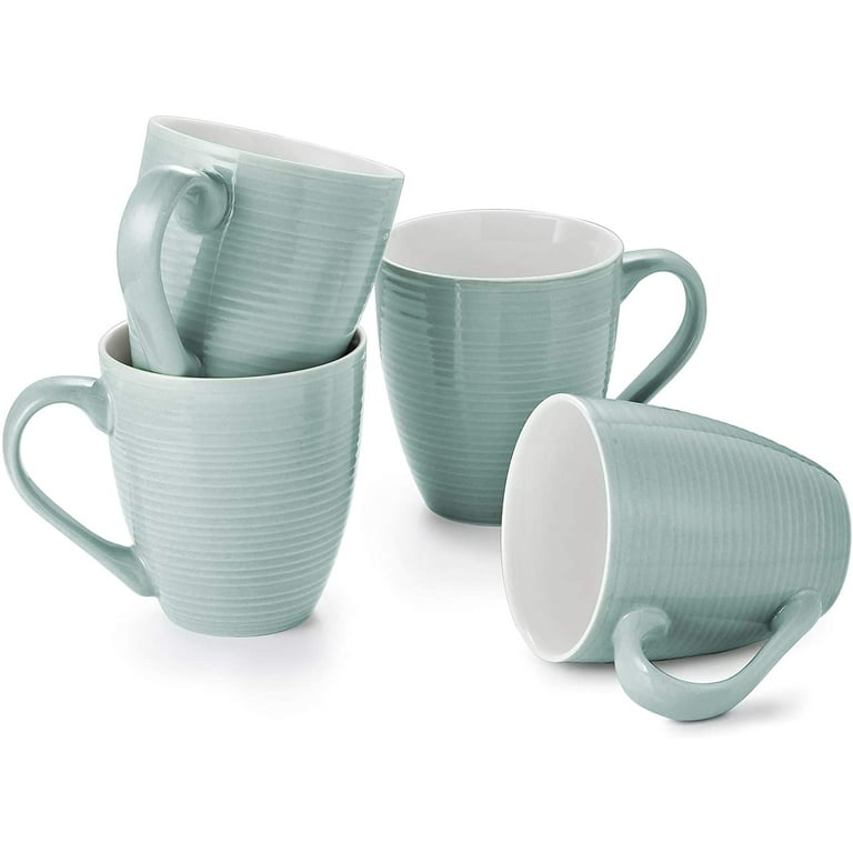 DOWAN Ceramic Coffee Mug (Set of 6) DOWAN Color: White