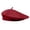 Red, variant on Wool Beret Hat, Solid Color French Style Winter Warm Cap for Women, Classic Paris Artist Painter Beret, Elegant Equestrian Fashion Headwear Red