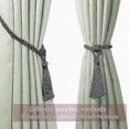 thumbnail image 4 of 2 Pcs Curtain Tiebacks Tassel Tie-backs, Handmade Curtain Holdbacks Rope Curtains Tie Handmade Curtain Holdbacks For Home Office Window PLS, 4 of 5