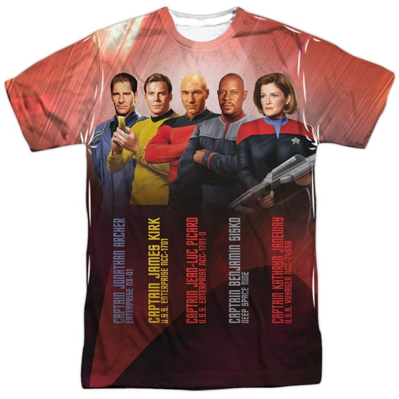 Star Trek - Mens Captains T-Shirt