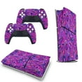thumbnail image 5 of Psychedelic Hippie Purple Tears PS5/PS5 Pro/PS5 Slim Digital Disc Skin Sticker For Console And Controller Skins, 5 of 7