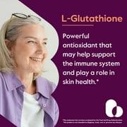 L-Glutathione 250mg (60 Vegetarian Capsules)-No Stearate-Vegan-Non GMO-Gluten Free
