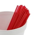 [2000 PACK] 5 inch Red Plastic Stirrer, Sip Stirrer, Sip Straw, For ...