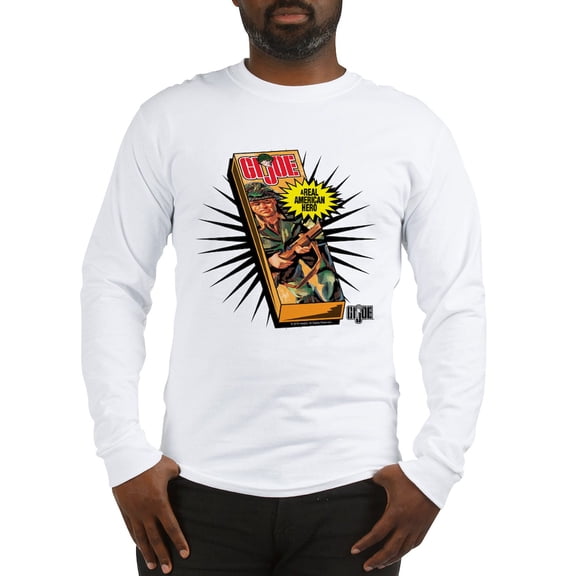 CafePress - GI Joe American Hero Long Sleeve T Shirt - Unisex Cotton Long Sleeve T-Shirt