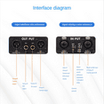 thumbnail image 2 of 2X GX200 Audio Isolator Dual-Channel 6.5 XLR Mixer Audio Isolator Current Sound Noise Microphone Common Ground Filter, 2 of 5
