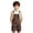 X1 Dark Green, variant on Krdevn Boys Girls Plaid/Striped Short Overalls, Adjustable Strap Casual British Style Kids Bib Shorts with Pockets,Light Green