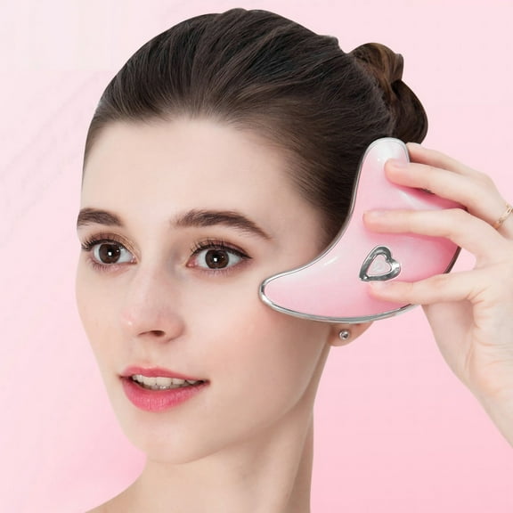 Micro Current Scraping Plate Vibration Heating Beauty Facial Lifting And Tightening Massager