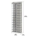thumbnail image 5 of Better Homes & Gardens Over the Door 24-Tier Shoe Organizer Shelf - Polyester & Cotton, 5 of 5