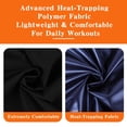 thumbnail image 3 of KIWI RATA Sauna Shirt for Men Sweat Sauna Suit for Gym Exercise Compression Shirt Workout Shapewear, 3 of 6