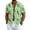 Light Green_#06, variant on Sewkxo Mens Hawaiian Shirt Short Sleeve Button Down Shirts Tropical Floral Summer Beach Shirts,Brown L
