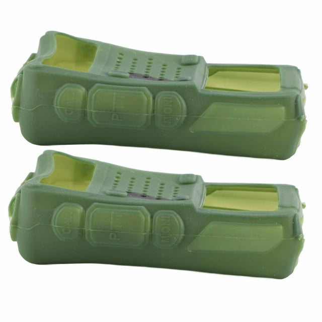 Housse de Protection Talky Talky, Housse de Protection pour Talky Walky Facile à Installer avec 5 Couleurs Différentes pour la Protection Noir, Bleu, Rouge, Jaune, Vert