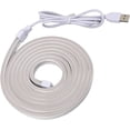 thumbnail image 1 of SIABC-LED Neon Rope Lights, Waterproof White Light Neon LED Strip Lights, Plug and Play, Gentle Illumination, USB DIY Flexible Silicone Light for Bedroom, 1 of 4
