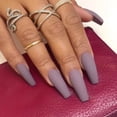thumbnail image 3 of Solid Color Long Ballet Series Wearing Nail Finished Product False Nail Manicure Patch Nail Patch Waterproof Detachable, 3 of 5