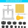 thumbnail image 2 of Juego de Herramientas de Prensa de Reloj, de Caja Trasera con 12 Moldes, Prensa de Cristal de Reloj, para Tapas de, 2 of 5