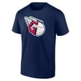 thumbnail image 2 of Men's Jose Ramirez Navy Cleveland Guardians Player Icon Name & Number T-Shirt, 2 of 3