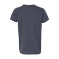 thumbnail image 3 of Camiseta juvenil CVC Jersey HEATHER NAVY M Bella + Lienzo 3001YCV, 3 of 3