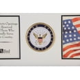 thumbnail image 3 of Allied Frame US Navy Medallion Double Picture Frame - Two 4 x 6 Photo Openings, 3 of 4
