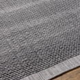 thumbnail image 6 of Hauteloom Amya Recycled Material Living Room, Bedroom Area Rug - Traditional, Transitional - Charcoal, Light Slate, Gray - 2' x 3', 6 of 10