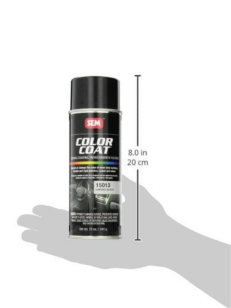 SEM Products 15013 Color Coat- Landau Black- Aerosol 