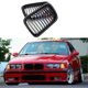 thumbnail image 2 of Car Glossy Black Front Hood Kidney Grill Mesh Sport Racing Grills for E36 M3 3 Series 1997-1999 M-Color, 2 of 5