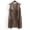 Beige, variant on Winter Jackets for Women, Autumn Faux Suede Ethnic Sleeveless Tassel Fringed Vest Cardigan Smocking Dress