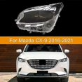 thumbnail image 1 of Headlamp Cover Headlights Lens Shell Transparent Lampshade Glass Head Lamp Mask For Mazda CX-9 CX9 2016 2017 2018 2019 2020 2021, 1 of 5