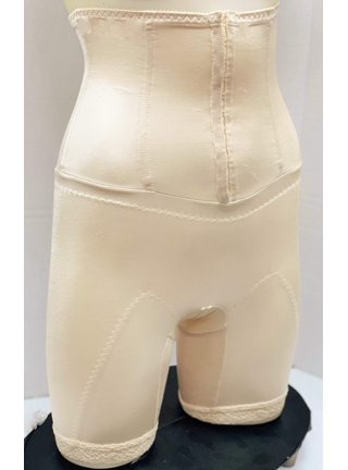 Cortland Shapewear Long Leg Back & Tummy Support Nude Girdle Plus Size  46/8XL