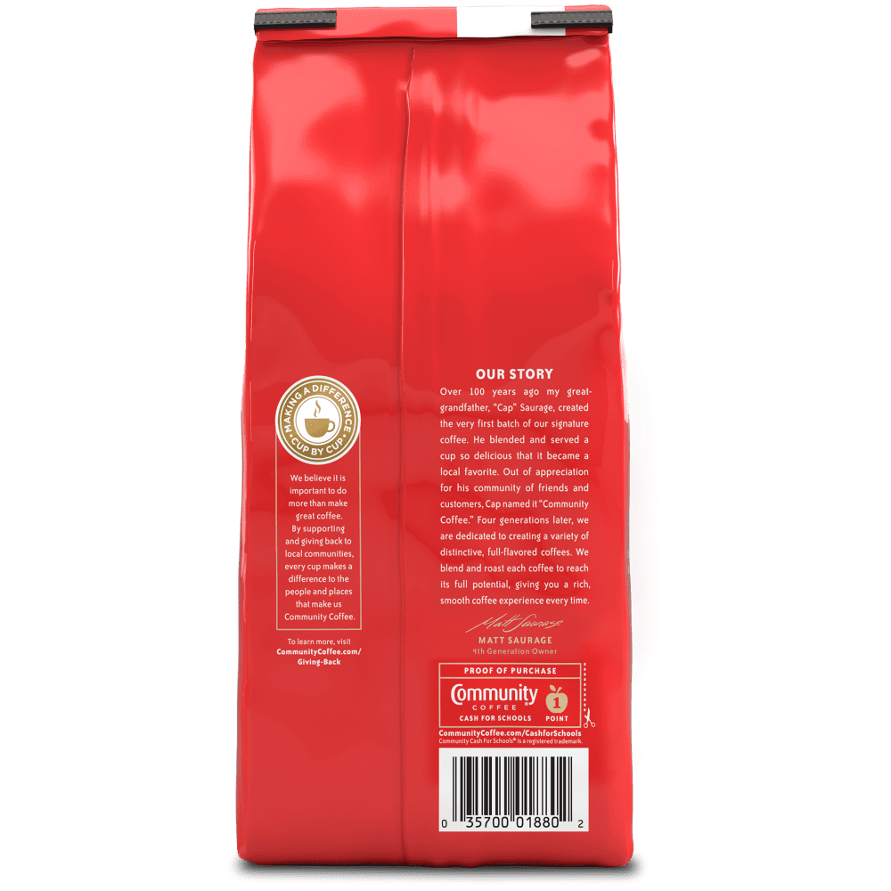 (2 pack) Community® Coffee Breakfast Blend Medium Roast 12 oz Whole Bean Coffee