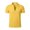 Yellow, variant on ZHOGXU Summer Loose Fit Short Sleeve Stand Collar V Neck Breathable Men's T Shirts Work Wear