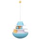 thumbnail image 4 of Juguete giratorio para gatos, ejercicio interactivo de 2 niveles, torre de pista para gatitos, rompecabezas con bola rodante, azul lago, 4 of 5