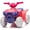 Pink, variant on iRerts 6V Powered Ride on ATV, Toddlers Ride on Toys Kids ATV with LED Light, Kids 4 Wheeler Electric Cars for Kids Boys Girls Ages 3-5 Gifts, Black+Green