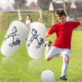 thumbnail image 2 of Paire de Protège-Tibias Équipement de Protection Protège-Tibias Soccer Mini Protège-Tibias Soccer Protège-Jambes pour Hommes Femmes Enfants Garçons Filles, 2 of 5