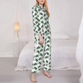 thumbnail image 3 of Sikiie Watercolor Turtle Women's Long-Sleeve Shirt and Full-Length Bottom Pajama Set (s-xxl)-X-Large, 3 of 7