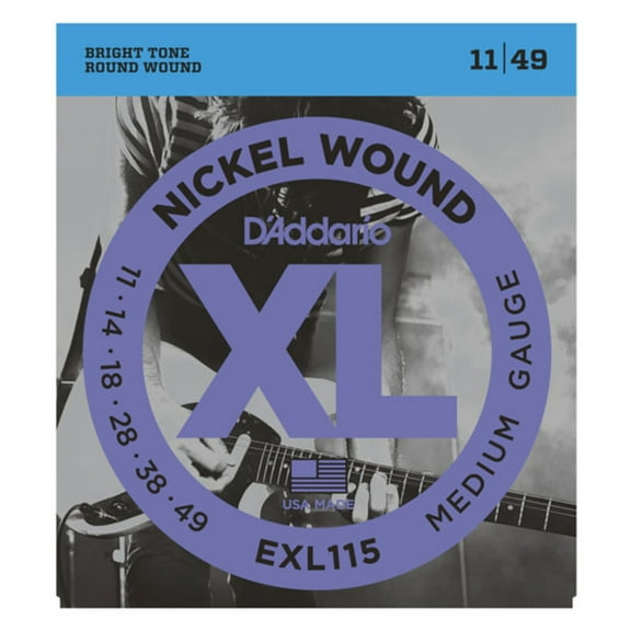 D'Addario,ElecGtr XL Med-Blues/Jazz